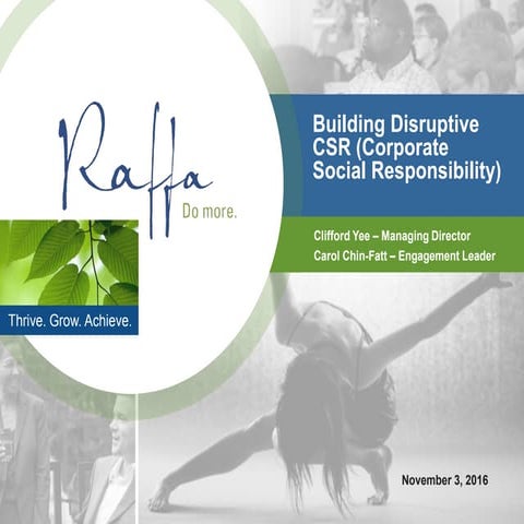 2016-11-03 Building Disruptive CSR