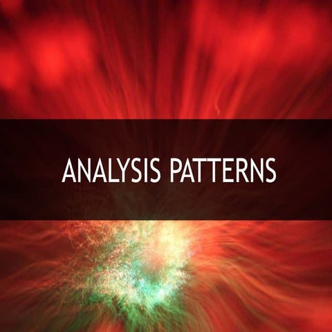 Analysis Patterns