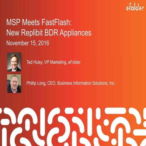 MSP Meets FastFlash: New Replibit BDR Appliances