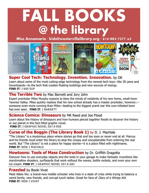 Alcott Second Grade Book Talk Handout | PDF
