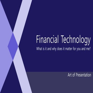 Indonesia Fintech Overview 2016