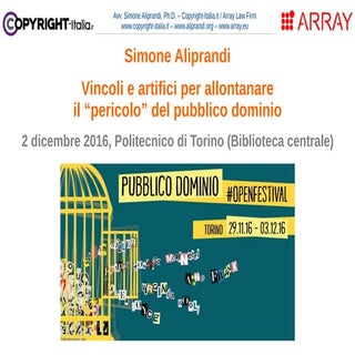 Vincoli e artifici per allontanare ...