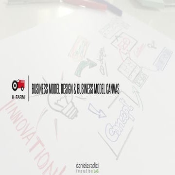 BUSINESS MODEL DESIGN & BUSINESS MODEL CANVAS