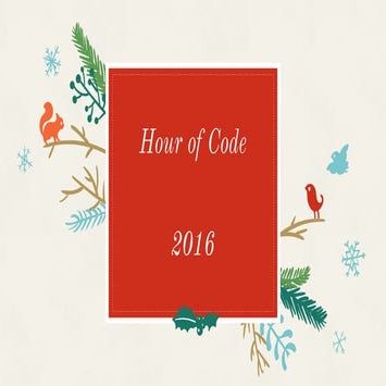Hour Of Code : A Sample Lesson With Links To Activites | PDF