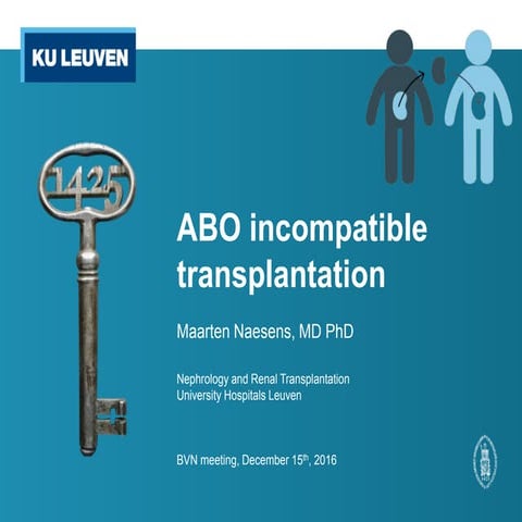 ABO incompatible kidney transplantation review