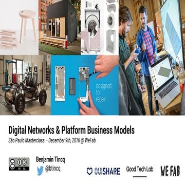 Digital Networks & Platform Business Models (Masterclass)