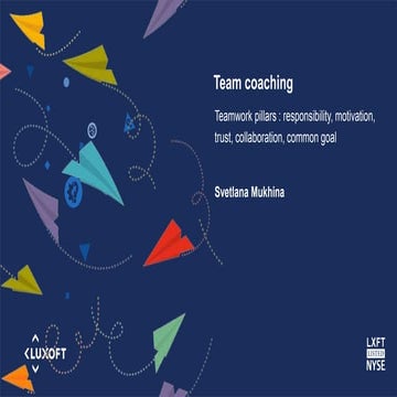 Team Coaching Part1