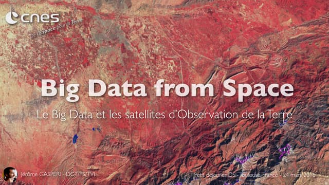 Le Big Data et les données Copernicus