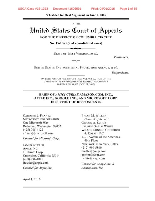 Google, Apple, Microsoft, and Amazon voice support for Obama's Clean Power Plan