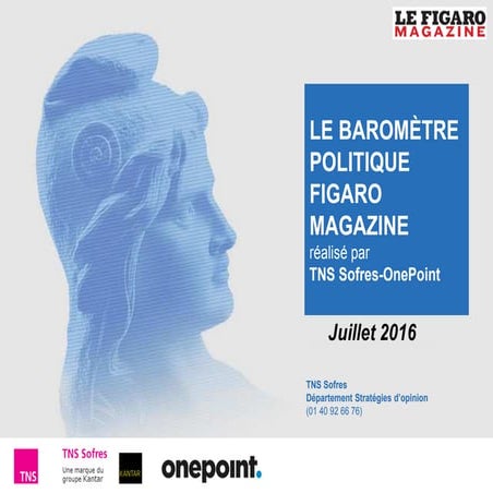 Baromètre politique (juillet 2016)