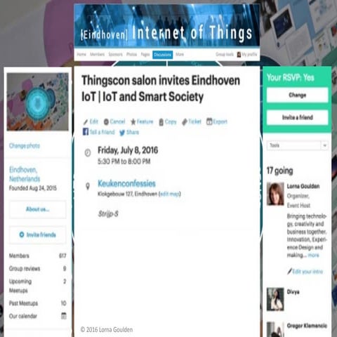 Thingscon Salon #4 - The Things Network Eindhoven - Lorna Goulden