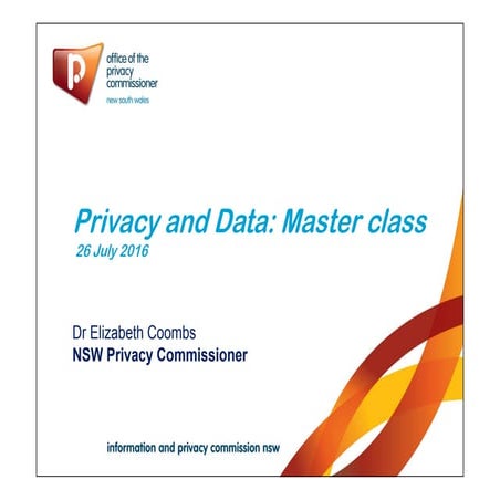 Privacy and Data: Master Class