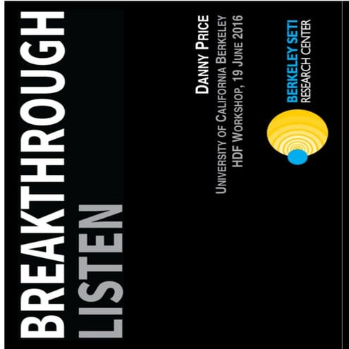 Breakthrough Listen