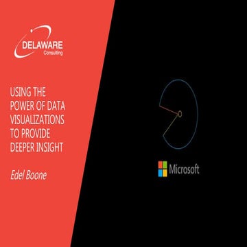 Using the power of data visualizations to provide deeper insight