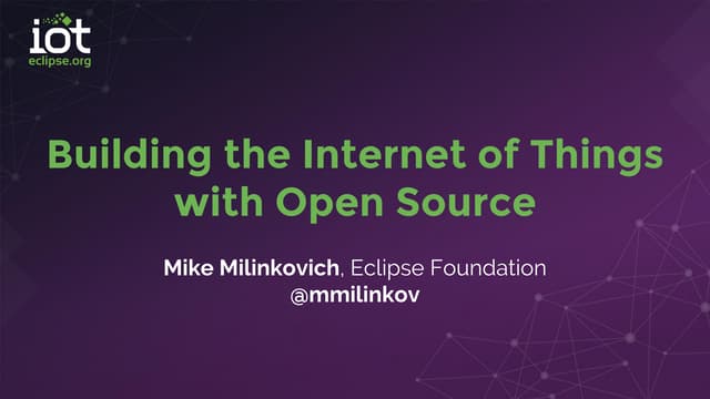 2016-09-eclipse-iot-cf-summit