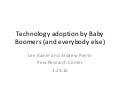 Technology Adoption by Baby Boomers (and everybody else)