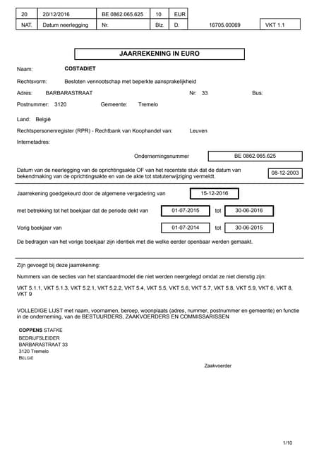 Opnieuw goed jaar voor firma Staf Coppens