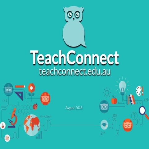 2016 TeachConnect presentation for QUT teachers