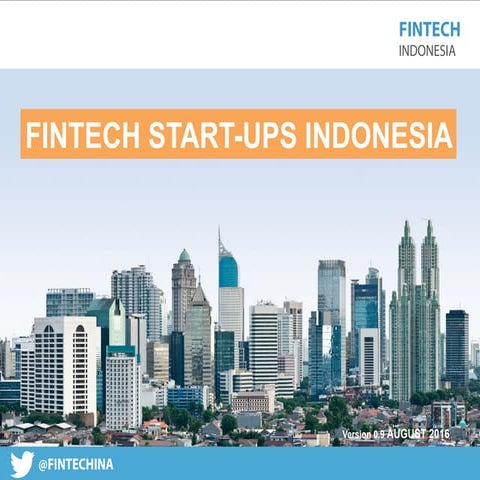 Fintech Indonesia Report 2016