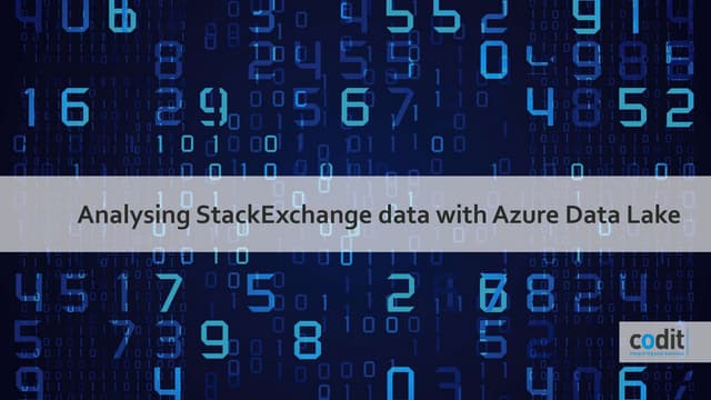 Integration Monday - Analysing StackExchange data with Azure Data Lake