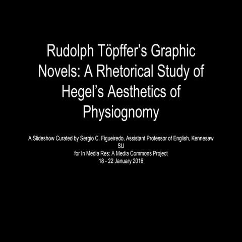 Rudolph Töpffer’s Graphic Novels: A Rhetorical Study of Hegel’s ...