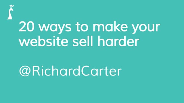 StartUps In North East 2017 - 20 ways to make your website sell harder