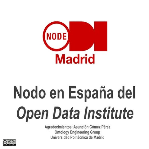 Presentación ODI Madrid - EDAUA16