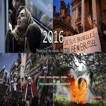 2016 - Pictures of the month : MARCH - Mar.16 - Mar. 22