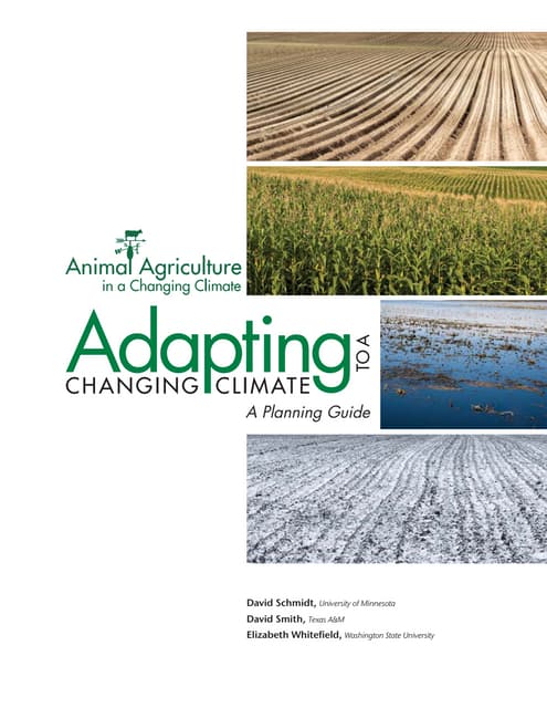 Animal agriculture adaptation planning guide (climate change)