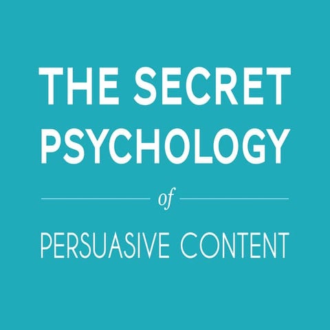 Natalie Nahai – BrightonSEO April 2016: Creating Persuasive Content