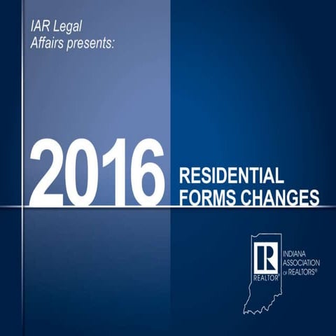 2016 RESIDENTIAL COMPLIANCE MANUAL visual data 2