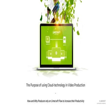 The Purpose of Cloud-technology for Video Production