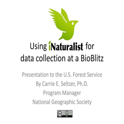 How and why to use iNaturalist for a BioBlitz