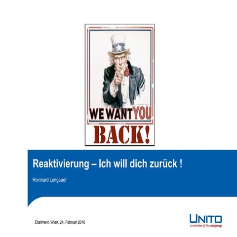 etailment WIEN 2016 – Reinhard Lengauer – Quelle / Unito Gruppe – Ich will Di...