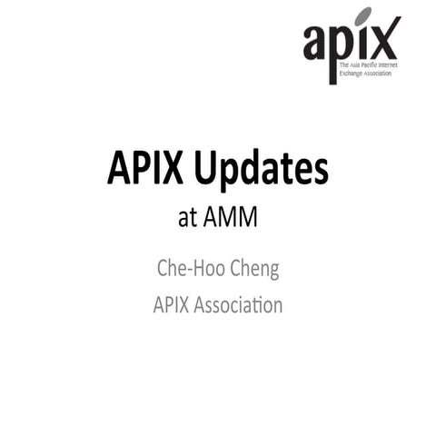 APIX Report