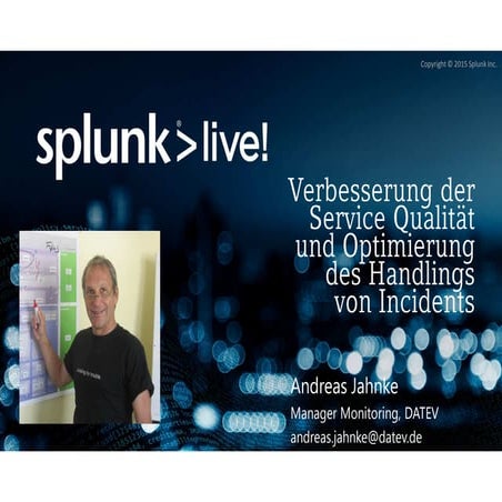 Network Forensics for Splunk, an Emulex presentation | PPTX