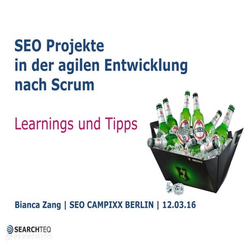 SEO Projekte in der agilen Entwicklung nach Scrum | Learnings und Tipps
