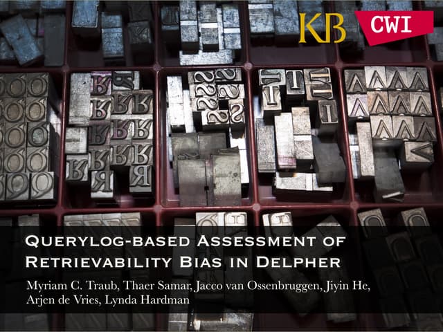 Querylog-based Assessment of Retrie...