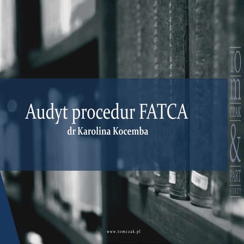 Audyt FATCA