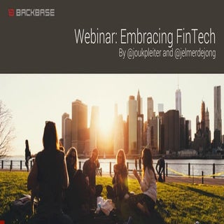 Embracing FinTech