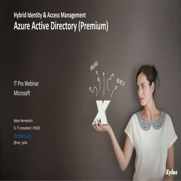 20160400 Technet- Hybrid identity and access management with Azure AD Premium