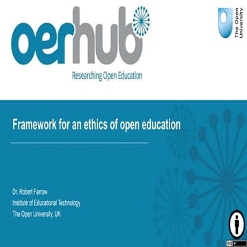 Framework for an Ethics of Open Education