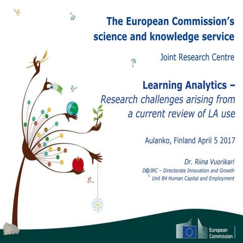 Learning Analytics – Research challenges arising from a current review of LA use