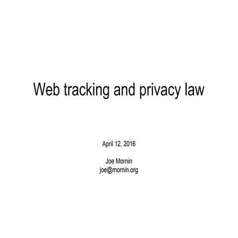 Do not track presentation | PPTX