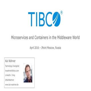 Microservices, Containers, Docker a...