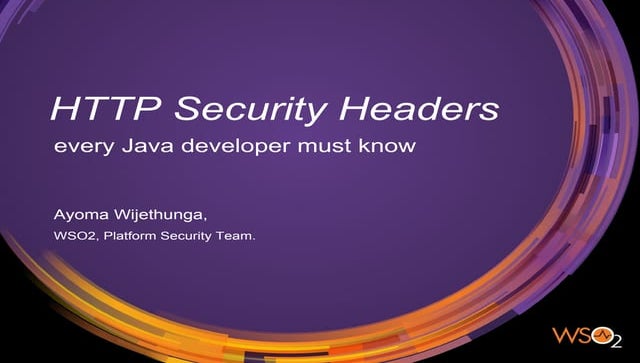 HTTP Security Headers Every Java Developer Must Know