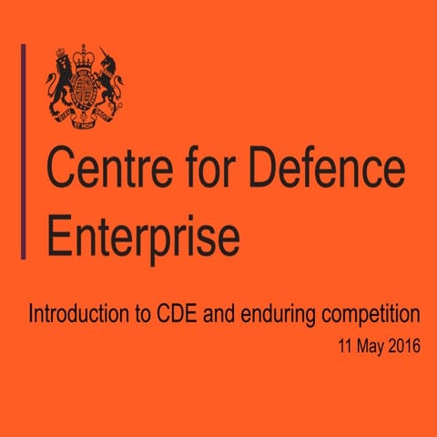 12 May 2016: Introduction to CDE webinar