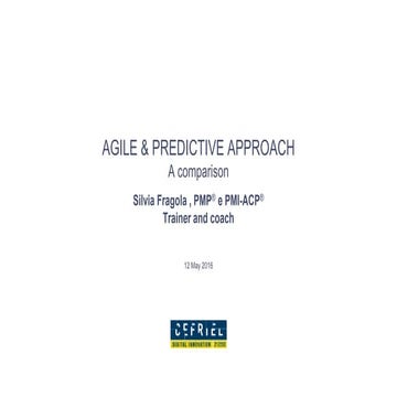 20160512   predictive and adaptive approach