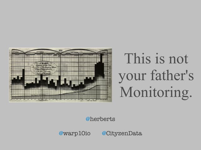 This is not your father's monitoring.
