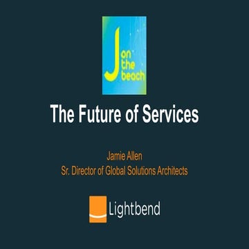 20160520 The Future of Services